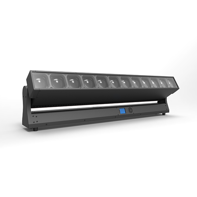 Tetra Bar 12×60W LED Pixel Moving Zoom Bar עם הטיה ממונעת 